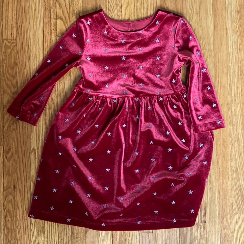 Girls sparkly star party dress
